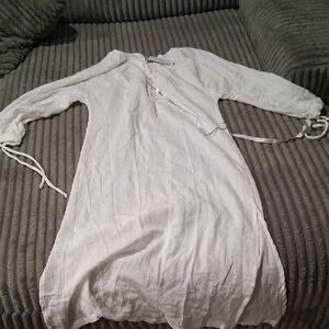Nwt Esmee White Long Sleeve Dress